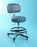 Blickman Health Ind Inc Pneumatic Exam Stools with Composite Base - Pneumatic Exam Stool, with Back, with Aluminum Base, Teal - 1041212103