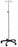 Blickman Health Aluminum Five Leg IV Pole - IV Stand, 5 Leg, Caster Base - 0561315000