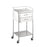 Blickman Health Ind Inc Stainless Steel Utility Tables - Utility Table, Stainless Steel, 2 Drawers, Shelf, 20" x 16" x 34" - 0227754000