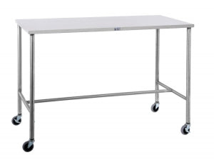 Blickman H-Brace Instrument Tables - Instrument Table, H-Brace, 30" x 16" x 34" - 0127839000