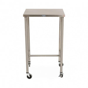 Blickman H-Brace Instrument Tables - Instrument Table, H-Brace, 20" x 16" x 34" - 0127840000