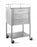 Blickman Health Ind Inc Stainless Steel Utility Tables - Utility Table, Stainless Steel, 3 Drawers, Shelf, 20" x 16" x 34" - 0237857000