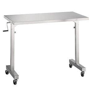 Blickman Health Ind Inc Blickman Adjustable Height Instrument Tables - Instrument Table, Adjustable Height, 24" x 48" - 0157895000