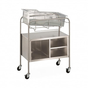 Blickman Health Bassinets / Components - BASSINET, W/OPEN CABINET - 1118049000