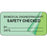 Label Self-Laminating Paper Removable Biomedical Engineering 1" 1/2" Core 2 X 1 Fl. Green 1000 Per Roll