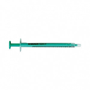 B Braun Medical Injekt LS Syringes - Injekt Luer-Slip Syringe, 1 mL - 9166017V-02