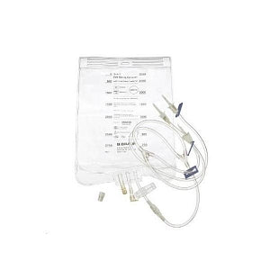 B. Braun Medical EVA Gravity Mixing Containers - Gravity TPN Bag with 3-Lead Transfer Set, Vented, 2000 mL - 2112364