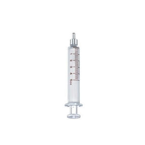 B Braun Medical Glass Loss-of-Resistance Syringes - Glass Loss-of-Resistance Epidural Syringe, 5 cc - 332156