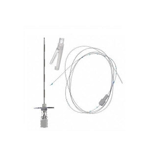 B Braun PERIFIX Continuous Epidural Trays (Kits) - Continuous Epidural Tray with 17 G x 3.5" Tuohy Needle, PERIFIX 19 G x 40" Open-Tip Catheter, Catheter Connector, Threading Assist Guide - 332204