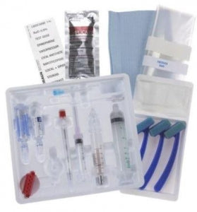 B Braun Medical PERIFIX Single-Dose Epidural Trays - Single-Dose Epidural Tray with 17G x 3.5" Winged Tuohy Epidural Needle, 25G x 1.5" Hypodermic Needle, 5 mL LOR Syringe, 20 mL Syringe and 1% Lidocaine HCl - 332248