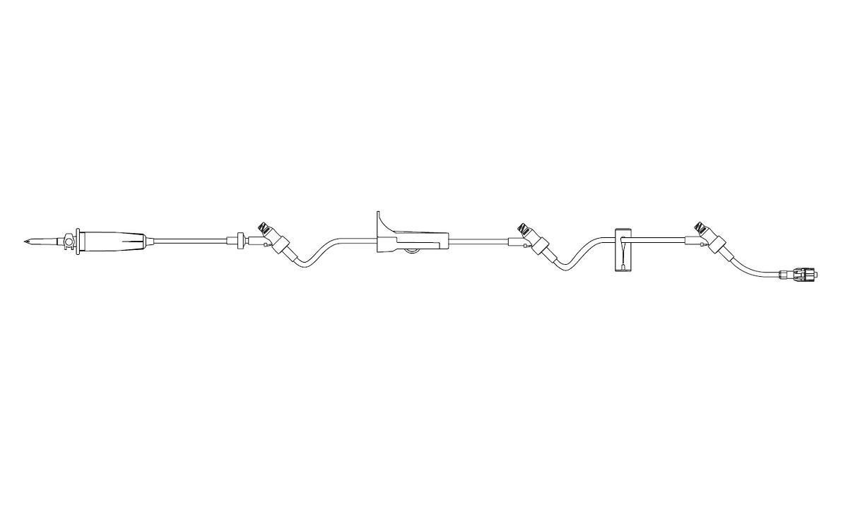 B Braun Medical Anesthesia IV Administration Sets - SET, IV ADMIN, 60 DROPS ML, ULTRAPORT - 354209