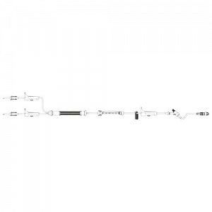 B Braun Medical Infusomat Space Pump IV Sets - MBO-SET, PUMP, Y-TYPE, BLOOD, CARESITE, ASV - 363419