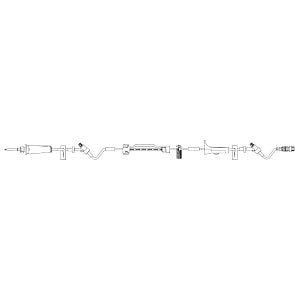 B Braun Medical Infusomat Space Pump IV Sets - MBO-SET, PUMP, UNIV, 15 DROP, 2CARESITE, ASV - 363421