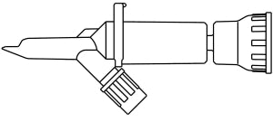 B Braun Standard Spike Dispensing Pins - Dispensing Pin, Standard Spike - 412006