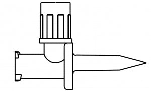 B Braun Medical MINI-SPIKE Dispensing Pins - DSPNG PIN, MULTI ACCESS, MINISPIKE - 412012