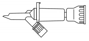 B Braun Standard Spike Dispensing Pins - Dispensing Pin, Standard Spike, 1 Way, DP02500L - 412021