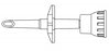 B Braun Medical Nonvented Dispensing Pins - Dispensing Pin, Nonvented, Safesite Valve - 413500