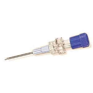 B. Braun Medical Admixture Accessories - Check Closed Valve with Needle, 17G x 1" - 415060