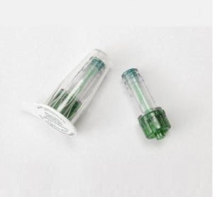 B. Braun Medical InVision-Plus Clear Needleless Connectors - InVision-Plus IV Connector in Peel Pouch Touch-Free Packaging, Clear - 415303