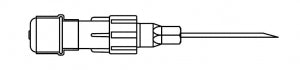 B. Braun Medical Admixture Accessories - Intermit Needle Port, 19G x 1" - 418019