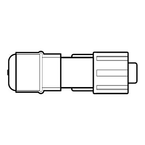 B Braun Intermittent Injection Caps - CAP, INJECTION, CLEAR, MALE LL, 1 1/8" - 418020