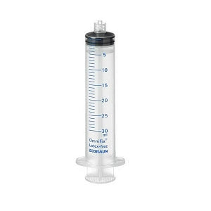 B Braun Medical OMNIFIX Syringe - Luer Lock Sterile Syringe, 30 mL - 4617304F-02