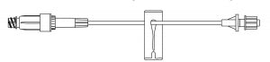 B. Braun Small Bore Extension Sets with ULTRASITE - Small Bore Extension Set, 8" - 470011