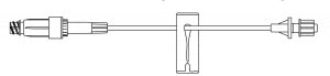 B. Braun Small Bore Extension Sets with ULTRASITE - Small Bore Extension Set, 8" - 470011