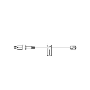 B Braun Filterflow Small-Bore Filtered Extension Sets - Caresite Extension Set, 1.2 Micron, 16", 4.5 mL - 470117