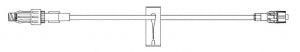 B Braun CARESITE Standard Bore Extension Sets - Extension Set with Caresite, 8" - 470124