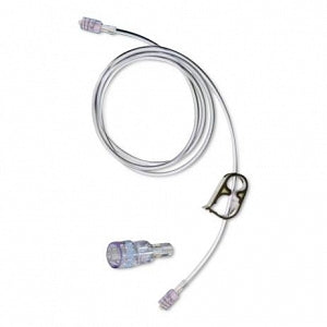 B Braun Medical ACCEL Connection Sets - 2 Spin-Lock Male Luer Connectors with Pinch Clamp and Nonvented Spike, 51" - 470190