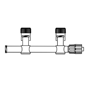 B Braun Medical Peripheral Standard Bore Extension Sets - Standard Bore IV Extension Set, 6" - 471975