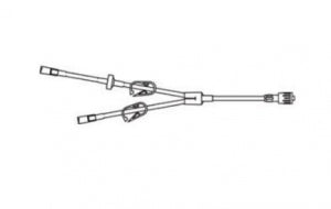 B Braun Medical Inc. Backcheck Valve (Peripheral) Extension S. - EXTENSION SET, Y-TYPE, BACKCK VALVE, CL - 471980