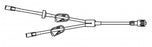 B Braun Medical Inc. Backcheck Valve (Peripheral) Extension S. - EXTENSION SET, Y-TYPE, BACKCK VALVE, CLAMPS - 471980