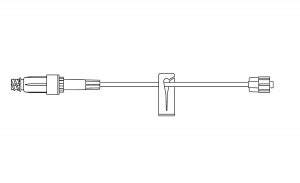 B. Braun Small Bore Extension Sets with ULTRASITE - IV Extension Set with Ultrasite Valve, 8" - 473448