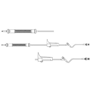 B Braun IV Administration Sets with Ultraport - DBM-IV ADMIN SET W / 2 ULTRAPORT STOPCOCK - 490132