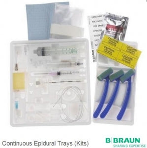 B Braun Anesthesia Epidural Trays - Epidural Tray - 551474