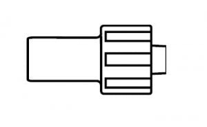 B. Braun Medical Admixture Accessories - IV Luer Slip Adapter - 654499
