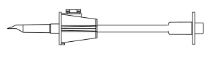 B Braun Medical Vented IV Spike Adapters - Vented IV Spike Adapter with PVC - N2061