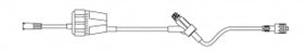 B Braun Rate Flow Regulators with ULTRASITE Injection Sites - IV Administration Rate Flow Regulator Extension Set with 1 ULTRASITE Injection Site, 2.7 mL Priming Vol., 18" L and Female Adapter - US5300