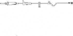 B Braun Medical IV Administration Sets - IV Administration Set, 15 Drop / mL, 1Y, 73" - V1416