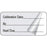 Label Self-Laminating Paper Removable Calibration Date 1" 1/2" Core 2 X 1 Clear 1000 Per Roll