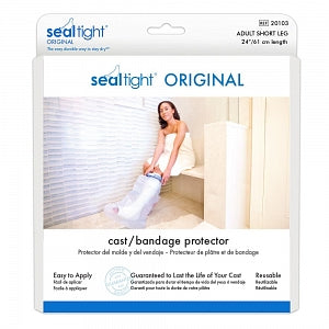 Brownmed Seal-Tight Original Foot Leg ( Case Qty) - Seal-Tight Shower Cast Cover, Leg, Short - 20307