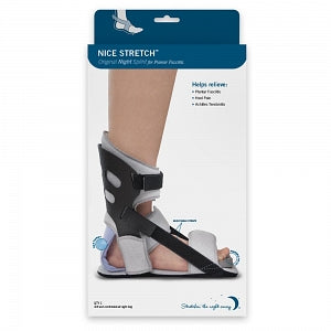 Brownmed Nice Stretch Original Splints - Nice Stretch Splint Boot with Polar Ice, Size S - 51000