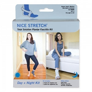 Brownmed Nice Stretch Total Solution Plantar Fasciitis Relief Kit - Nice Stretch Total Solution Plantar Fasciitis Relief Kit, Size S / M - 53104