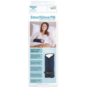 Brownmed IMAK RSI SmartGlove PM - IMAK Smartglove PM for Nighttime Carpal Tunnel Relief, Universal to Fit Right or Left Hand - A10111