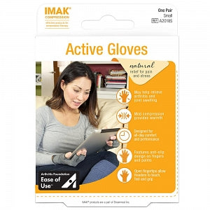 Brownmed IMAK Compression Active Gloves - IMAK Compression Active Gloves, Medium (Up to 3-1/2" Across) - A20186