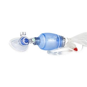 Sarnova Curaplex BVM Manual Resuscitators - Curaplex BVM Manual Resuscitator, Oxygen Bag Reservoir, 7' Tubing, Pop-Off, Child, Size 3 Mask - 301-C3000