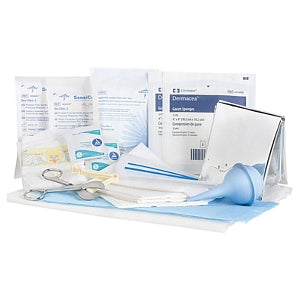 S Curaplex OB Kit W/Umbilical Scissors - OB Kit with Umbilical Scissors - 444003