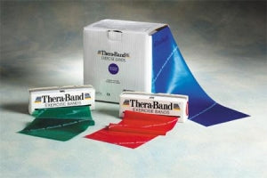 Theraband Resistance Bands - 6 yd. TheraBand Resistance Band in Intermediate Blue, 5.8 lb. Resistance - 81184639